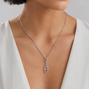 Collier Maille Marine Fin