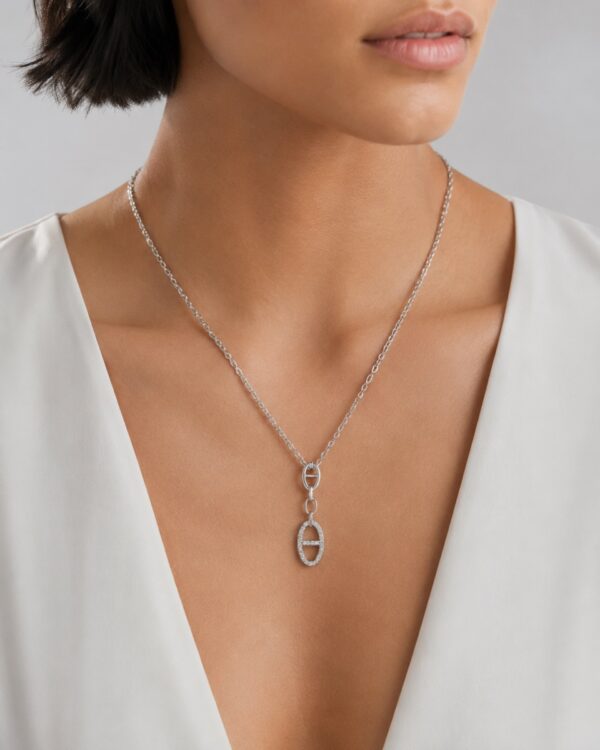 Collier Maille Marine Fin