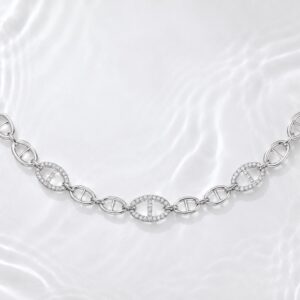 Collier Maille Marine