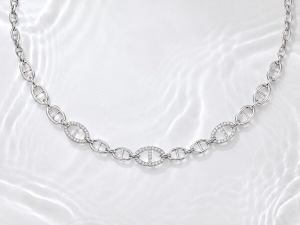 Collier Maille Marine