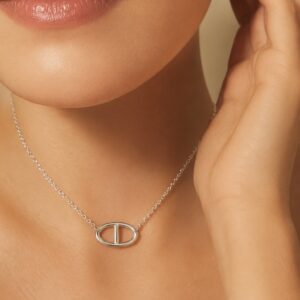 Collier Maille Marine Fin