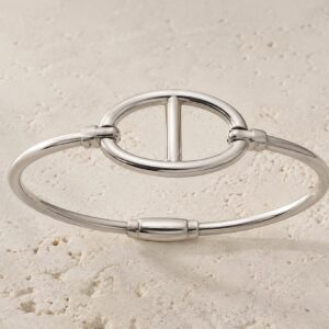 Jonc Maille Marine Grand