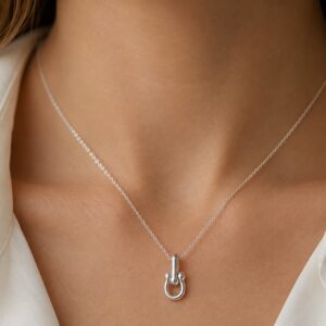 Collier Pendentif Étrier